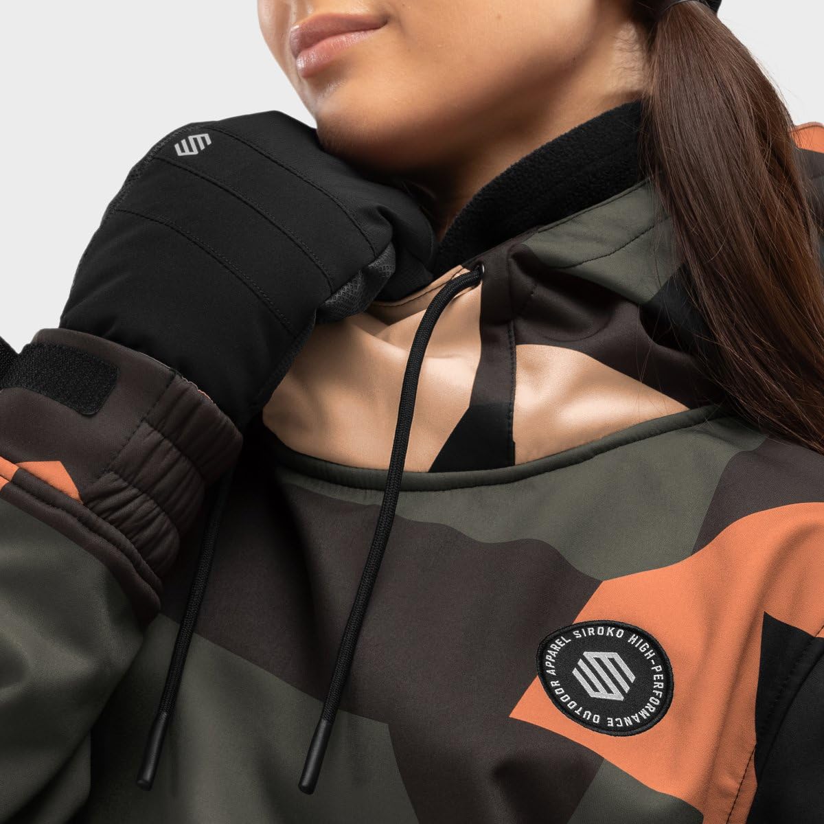 SIROKO - Giacca da Snowboard da Donna W1-W Sandboard