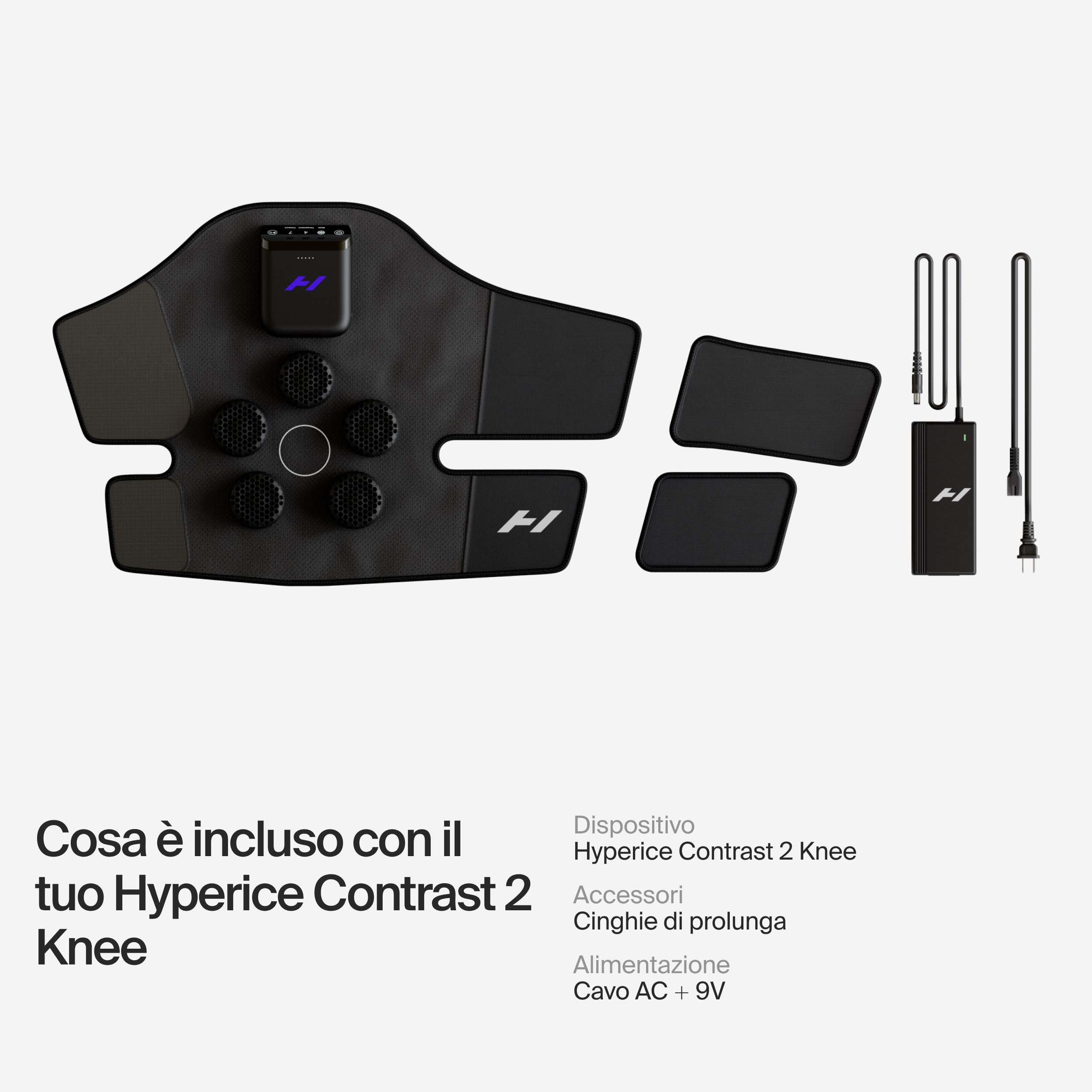 Hyperice Contrasto 2 Ginocchio