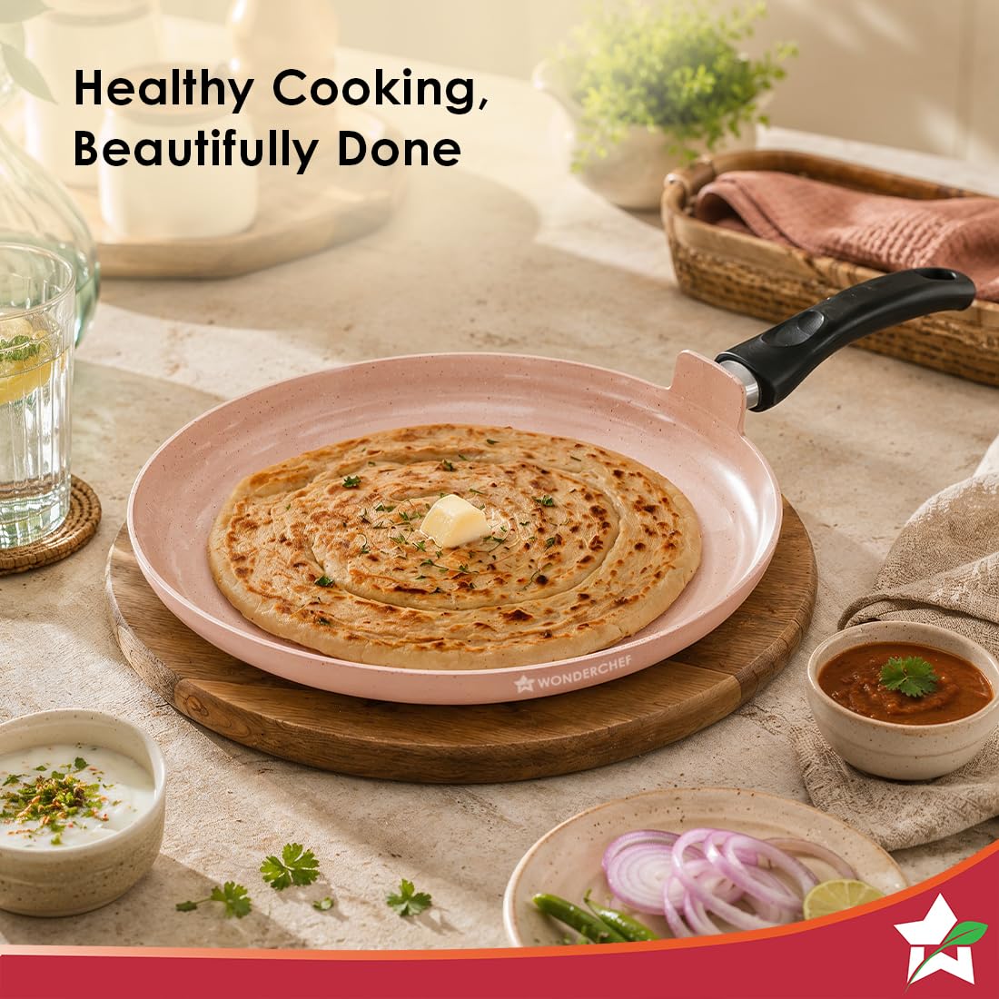 Wonderchef Vitalife Dosa Tawa - Zero Oil Cooking -2