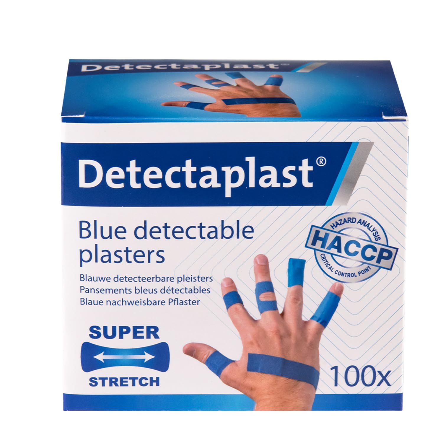 Detectaplast Blue Superstretch Bandages