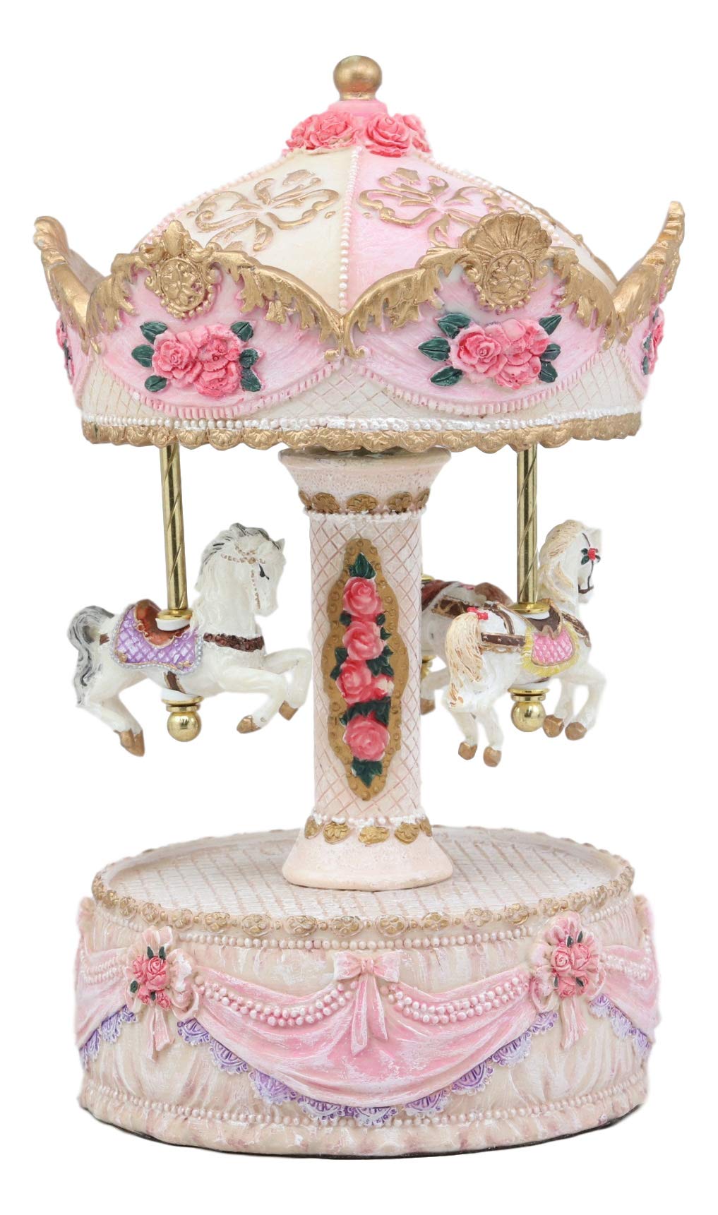 Amazon.com: Ebros Carnival Merry Go Round Princess Pink Royalty
