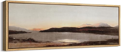 Miniatura 76 de MUDECOR Lienzo enmarcado extra grande para pared, tonos neutros suaves, naturaleza, vida silvestre, antiguo, retro, bellas ilustraciones,