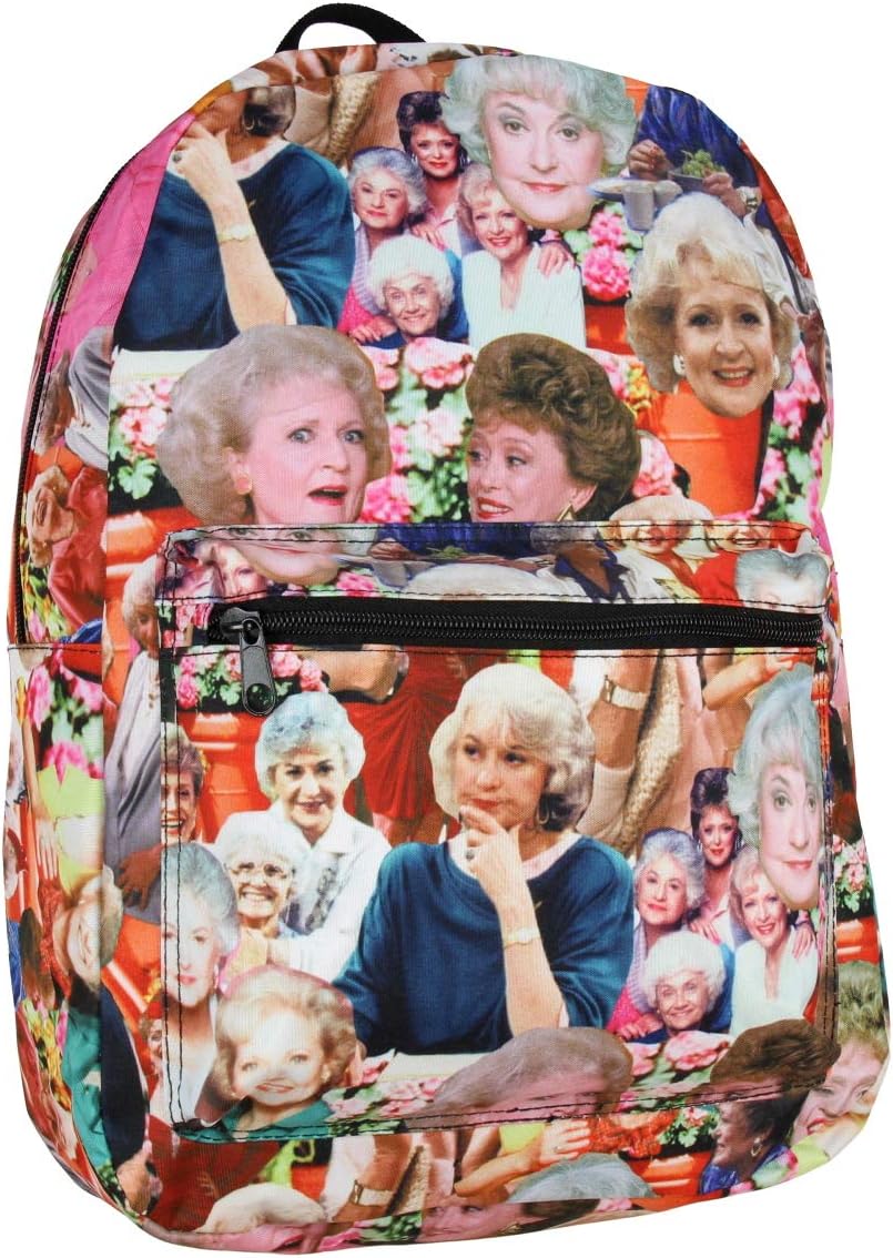 The Golden Girls Backpack Photo Collage Sublimated School Bag