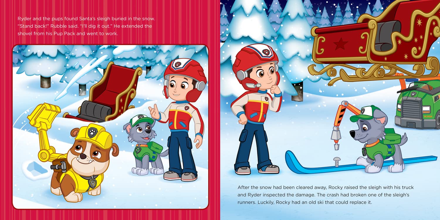 PAW Patrol Picture Book – Pups Save Christmas: A festive illustrated adventure story book for children aged 2, 3, 4, 5 based on the Nickelodeon TV Series, featuring special guest Santa!