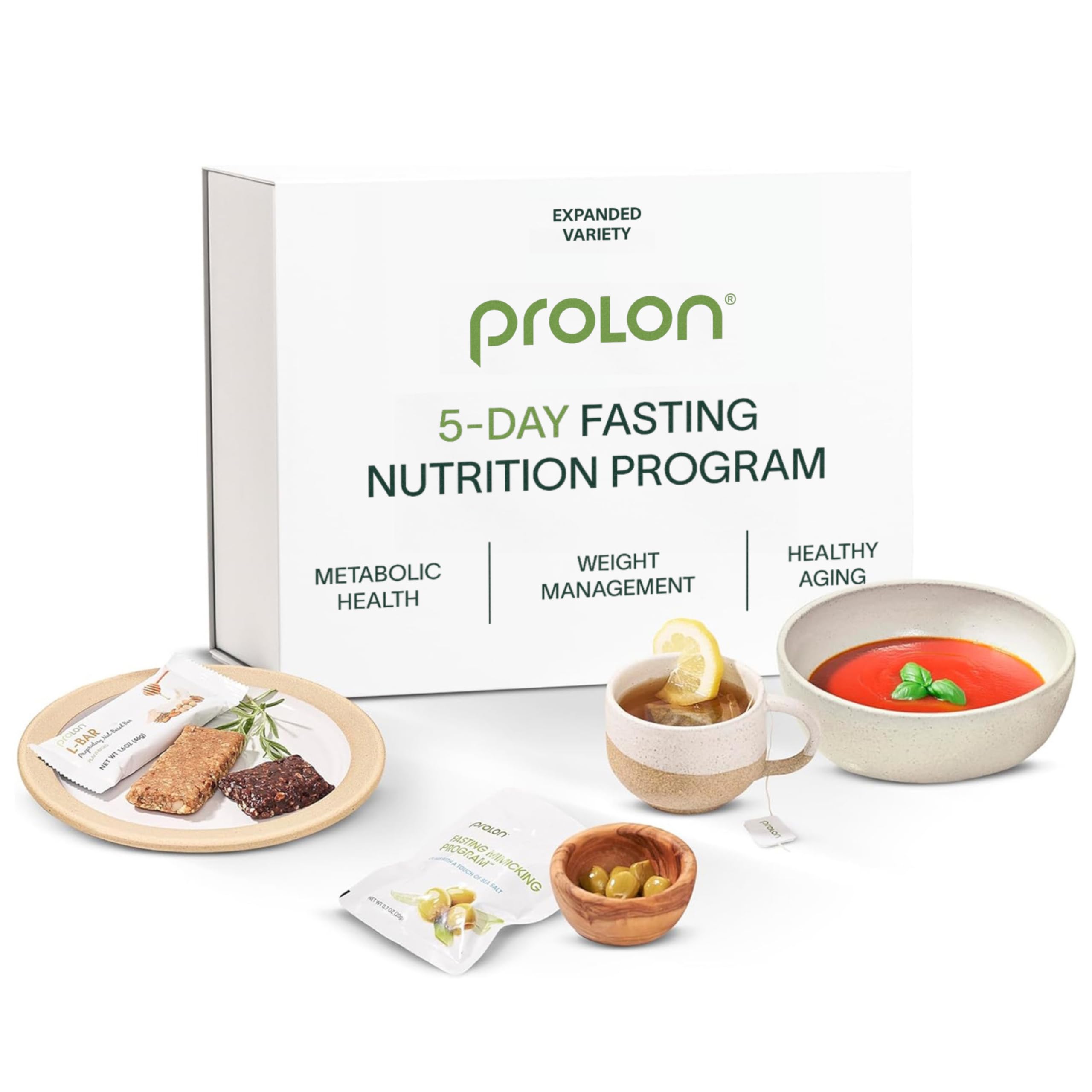 Premium Diet Program 3本セット Amazon.com: ProLon 5 Day Fasting Kit | Fasting Program for Women