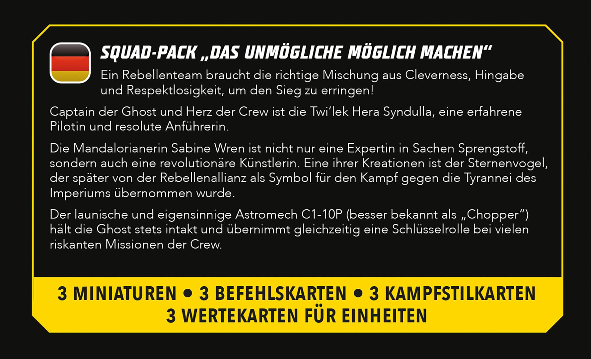 Atomic Mass Games Star Wars Shatterpoint – Make The Impossible Possible Squad Pack – Miniaturas Sin Montar Ni Pintar, Para 2 Jugadores, 90 Min, Multilenguaje (Incluye Español)