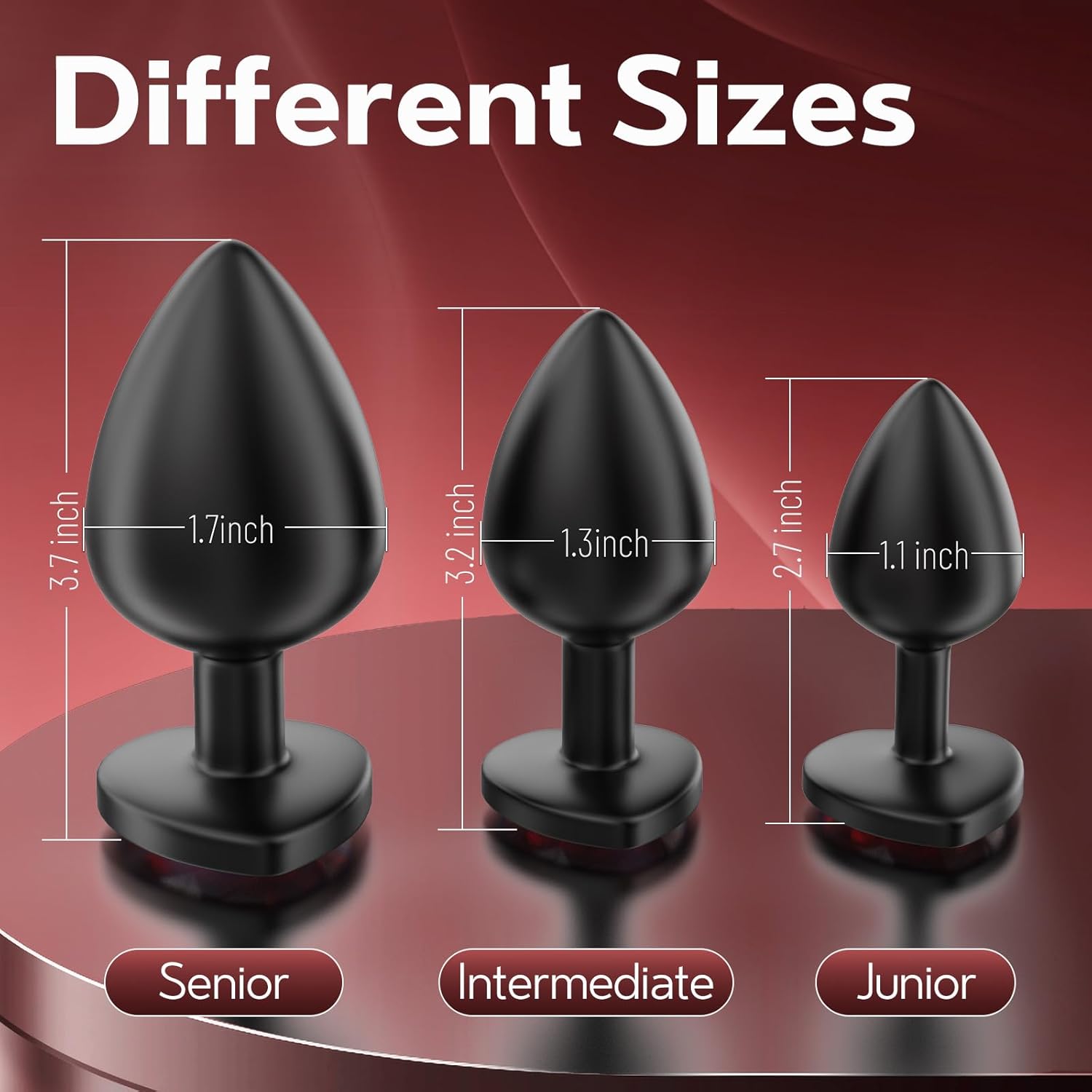 Silikon Analplug Trainingsset Für Anfänger Angenehmes Gefühl_voghion.com