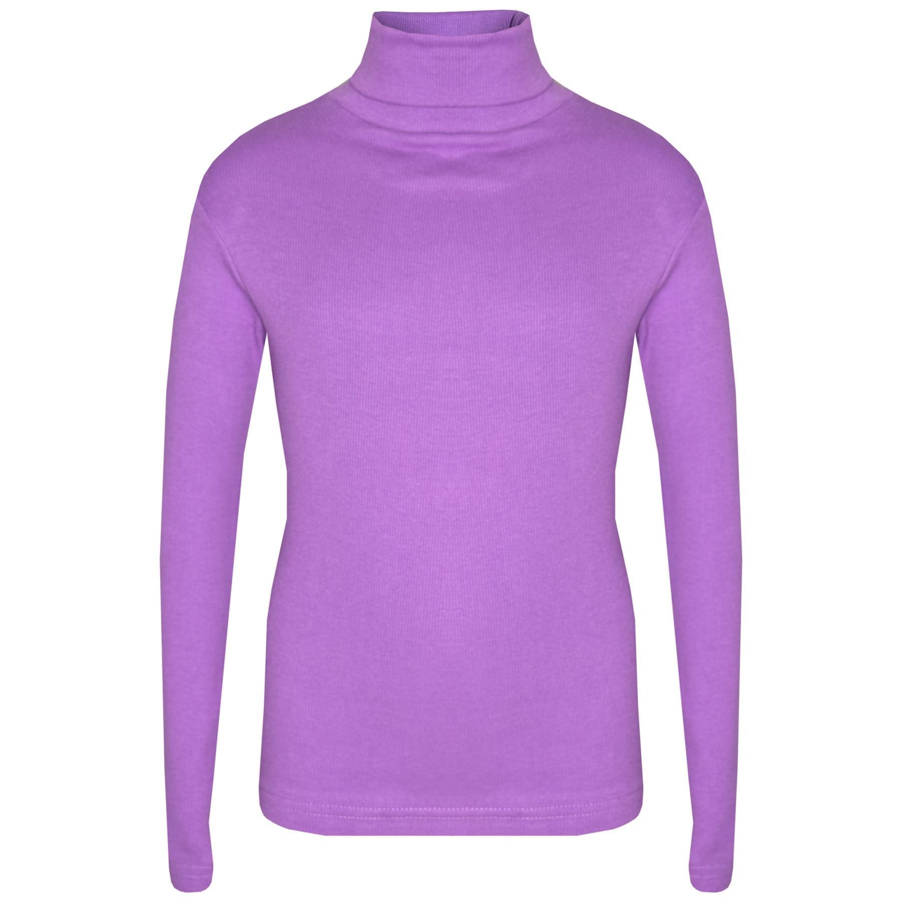 A2Z 4 Kids Camiseta de Cuello Polo Top de Algodón Grueso de Cuello Alto Moda de Manga Larga Nuevas Edades 2-13 Años