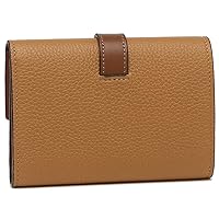 ロエベ　三つ折り財布 バーティカルウォレット バイカラー ライトオーツ ロエベ バイカラー三つ折り財布 LOEWE 財布