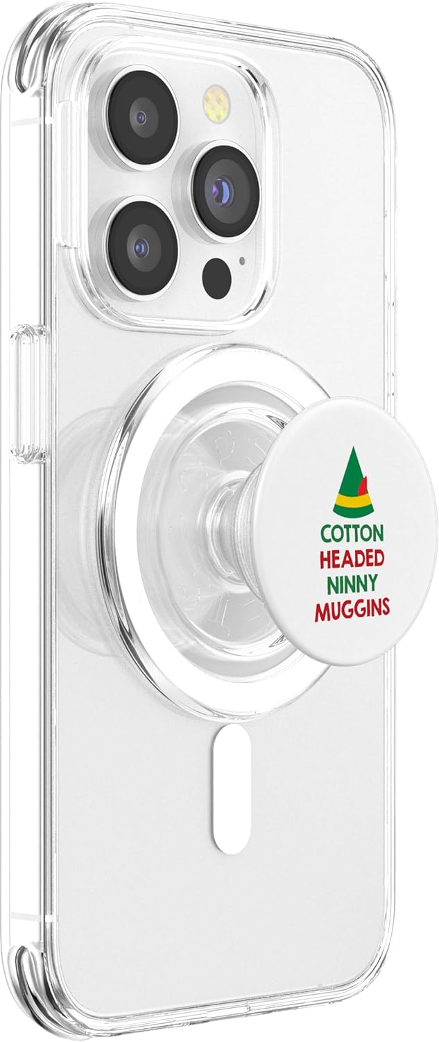 Christmas White popsockets PopSockets Grip and Stand for Phones and Tablets PopSockets PopGrip for MagSafe