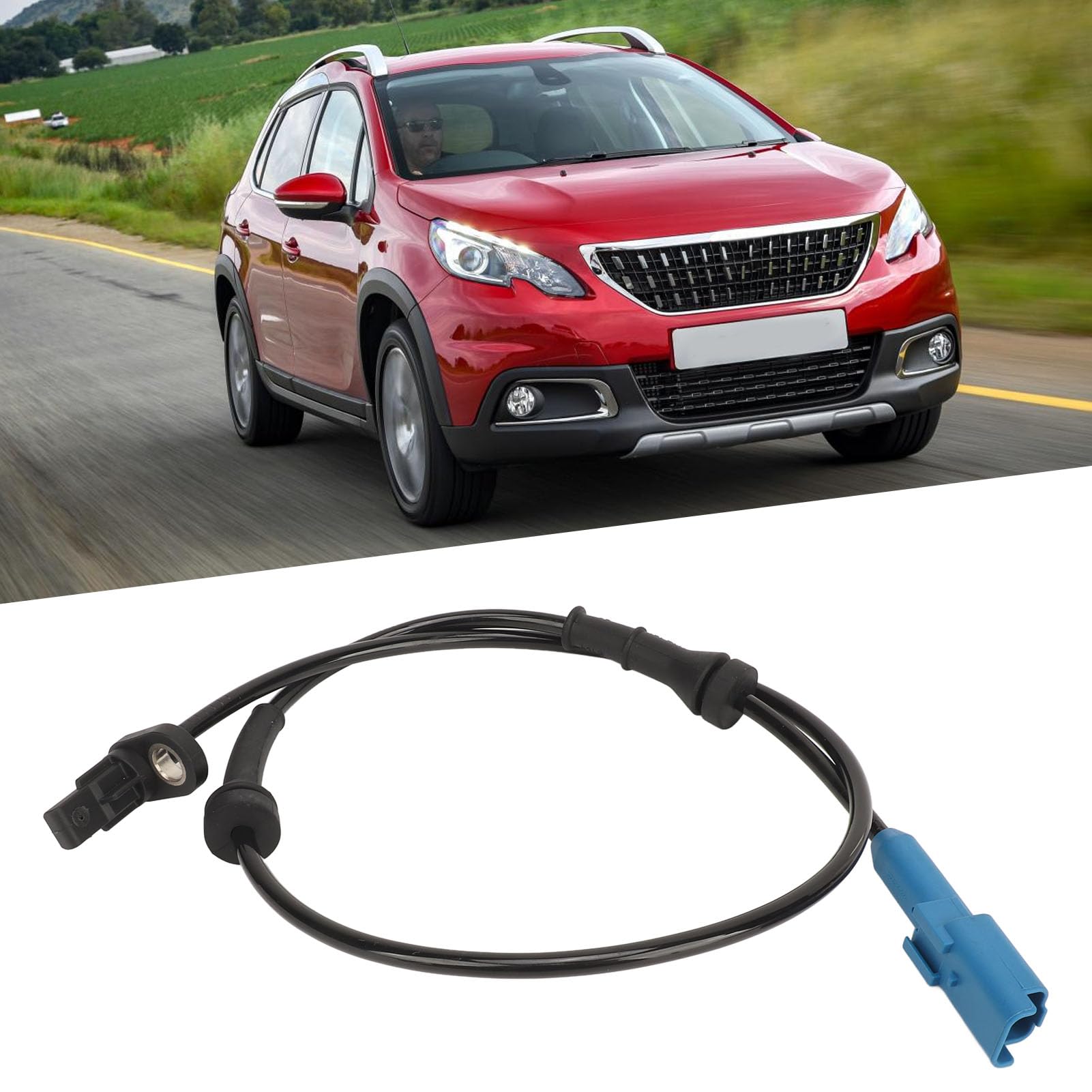 Capteur de Vitesse de Roue ABS Anti-déchirure, Transmission Stable, Installation Facile, pour Crossland, 9805066080