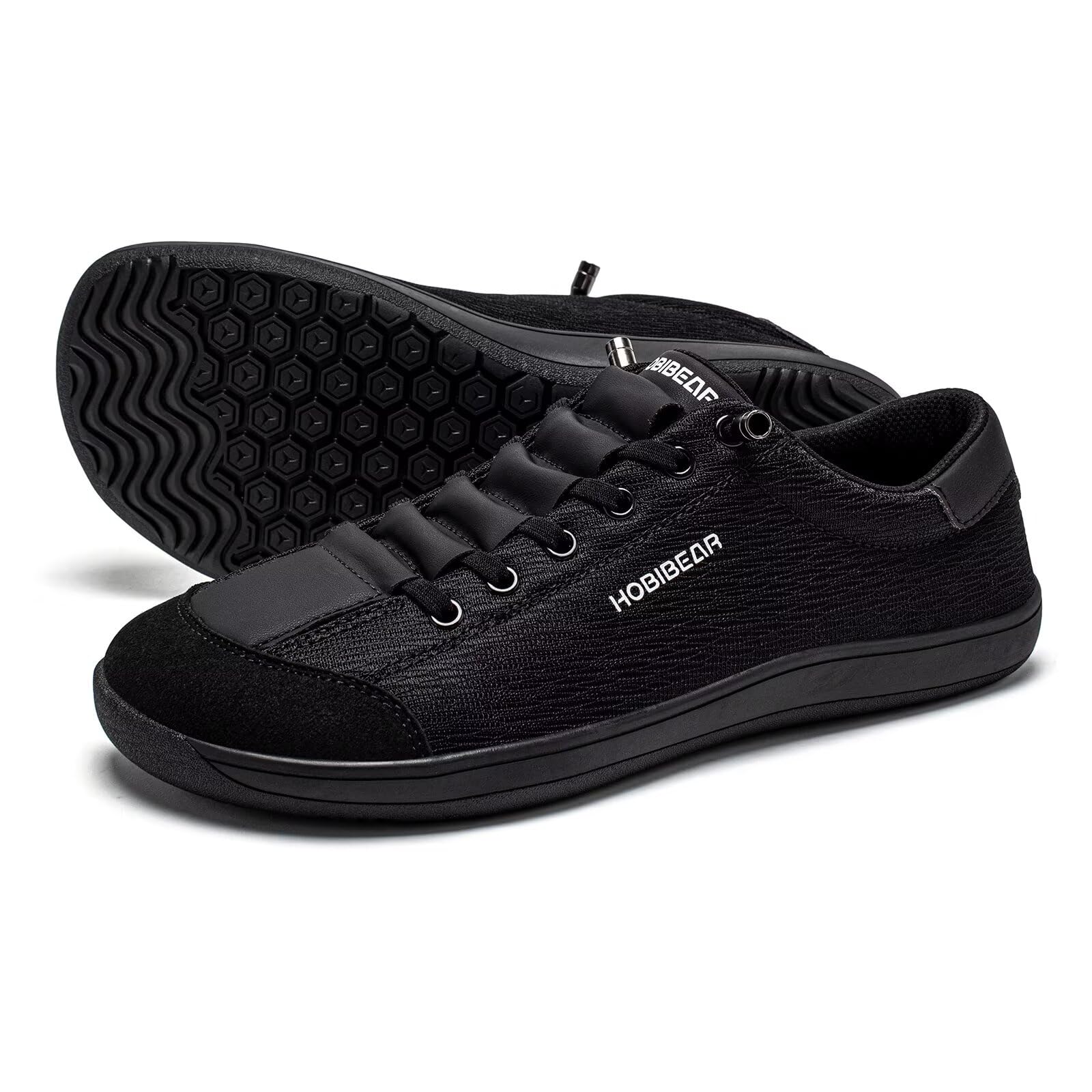 HOBIBEAR Unisex Breite Barfuss Schuhe Damen Herren | Zero Drop| Schlichte leichte und Bequeme Sportschuhe