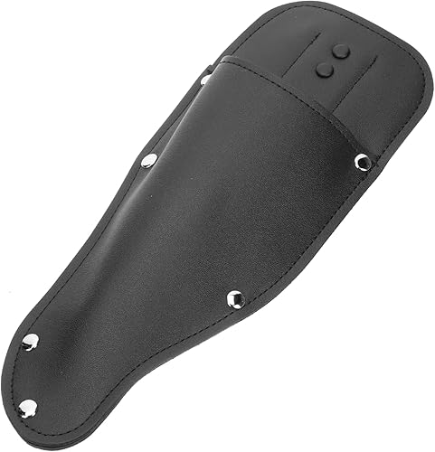 Happyyami Pinza de podadora de cuero para tijera, abrazaderas de inglete para recortar alicates, soporte para herramientas de caza, protector de