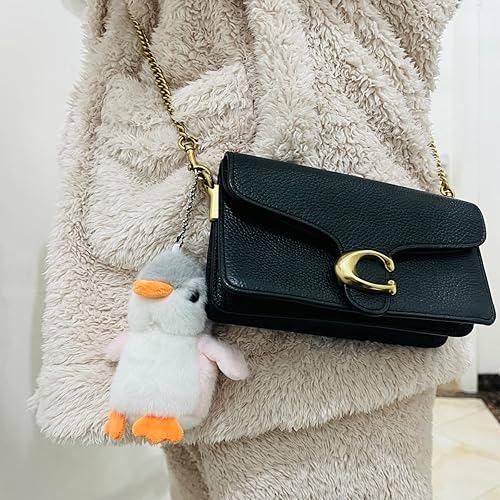 Miniatura 4 de Alodidae 9 llaveros de peluche de animales de peluche, regalos de pingüinos y suministros de fiesta, colgante pequeño de pingüino para bolsa y árbol