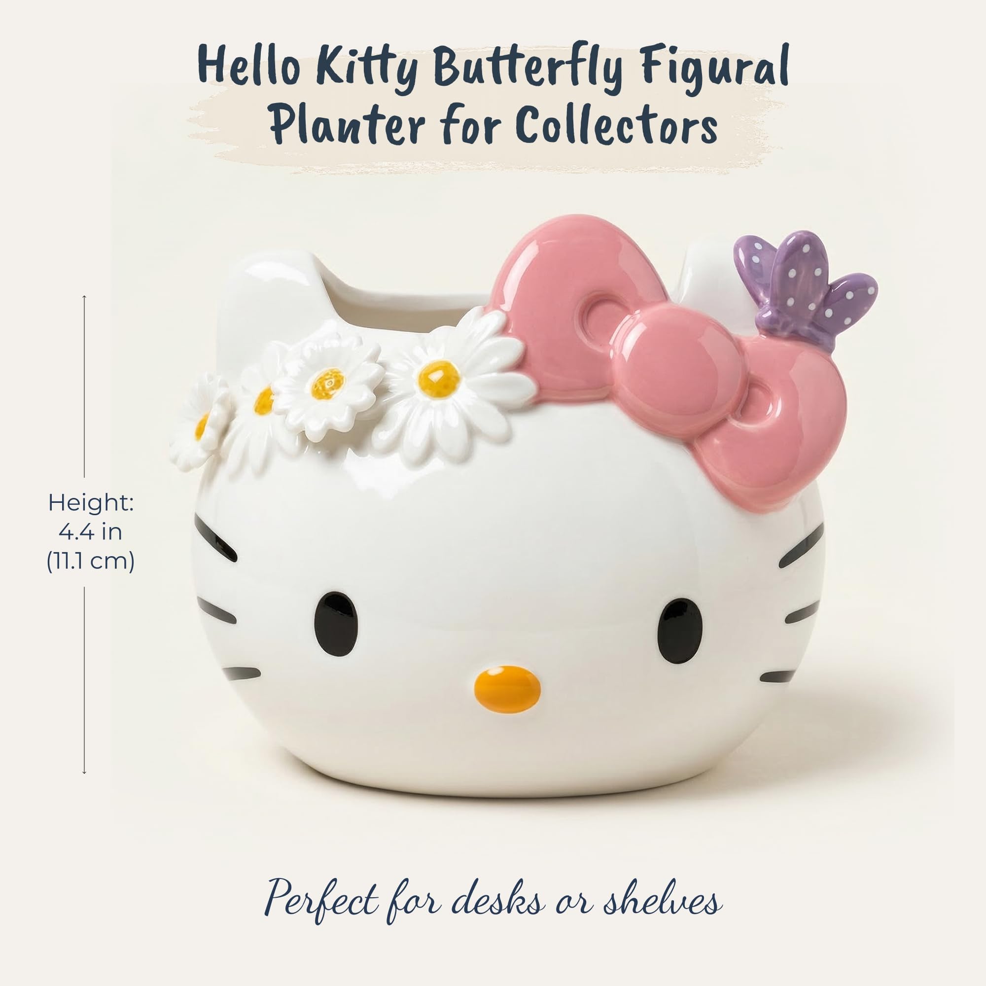 Amazon.com: Blue Sky Clayworks Hello Kitty Buterfly Figural
