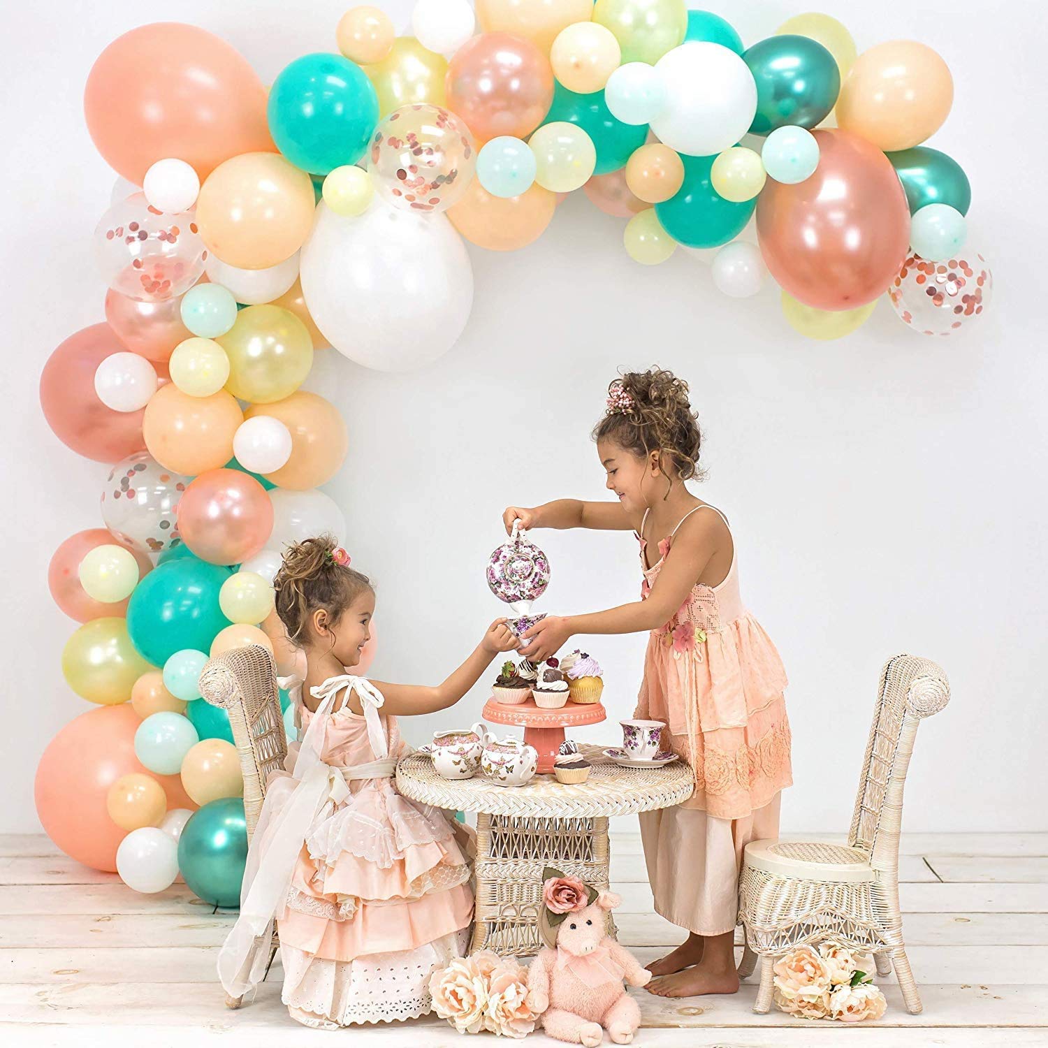 Amazon.com: Kubert Valentines Day Party Supplies 50 Pack Rose Gold Turquoise  Metallic Balloons 12 Inch Rose Gold Confetti Balloon for Bridal Shower  Wedding Engagement Party Birthday Graduation Party Decorations : Home &  Kitchen