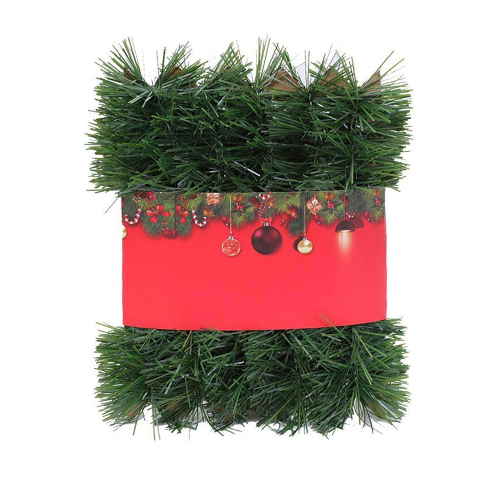 Artificial Vine Christmas Wreath Vine Soft Flexible Plant Decoration for Christmas Tree Wedding Indoor and Outdoor Use Wedding Decoration