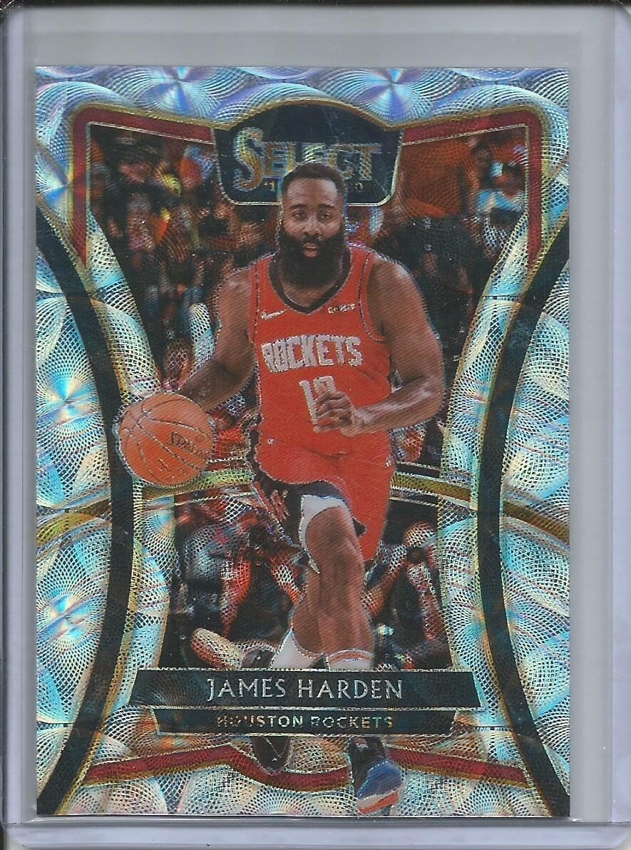 James Harden 2019-20 Panini Select Scope Prizm Premier Level Rockets - Basketball Cards