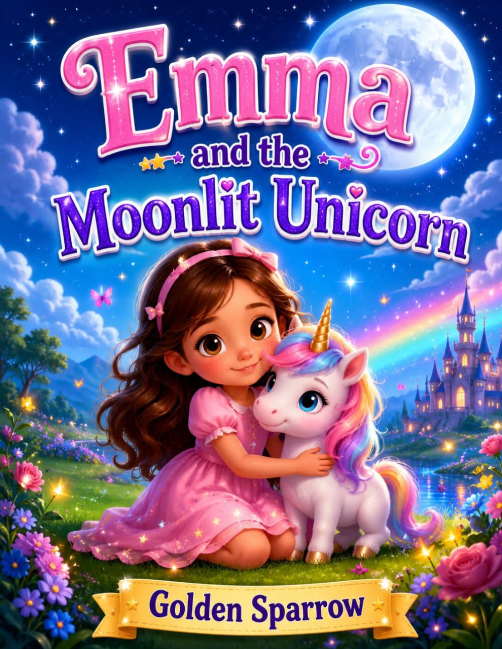 Emma and the Moonlit Unicorn: A Magical Bedtime Adventure About Friendship, Courage, and Wonder