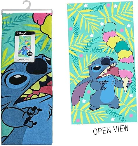 Jay Franco Toalla de playa – Toalla de algodón súper suave y absorbente resistente a la decoloración – Toalla de microfibra utilizada para playa,