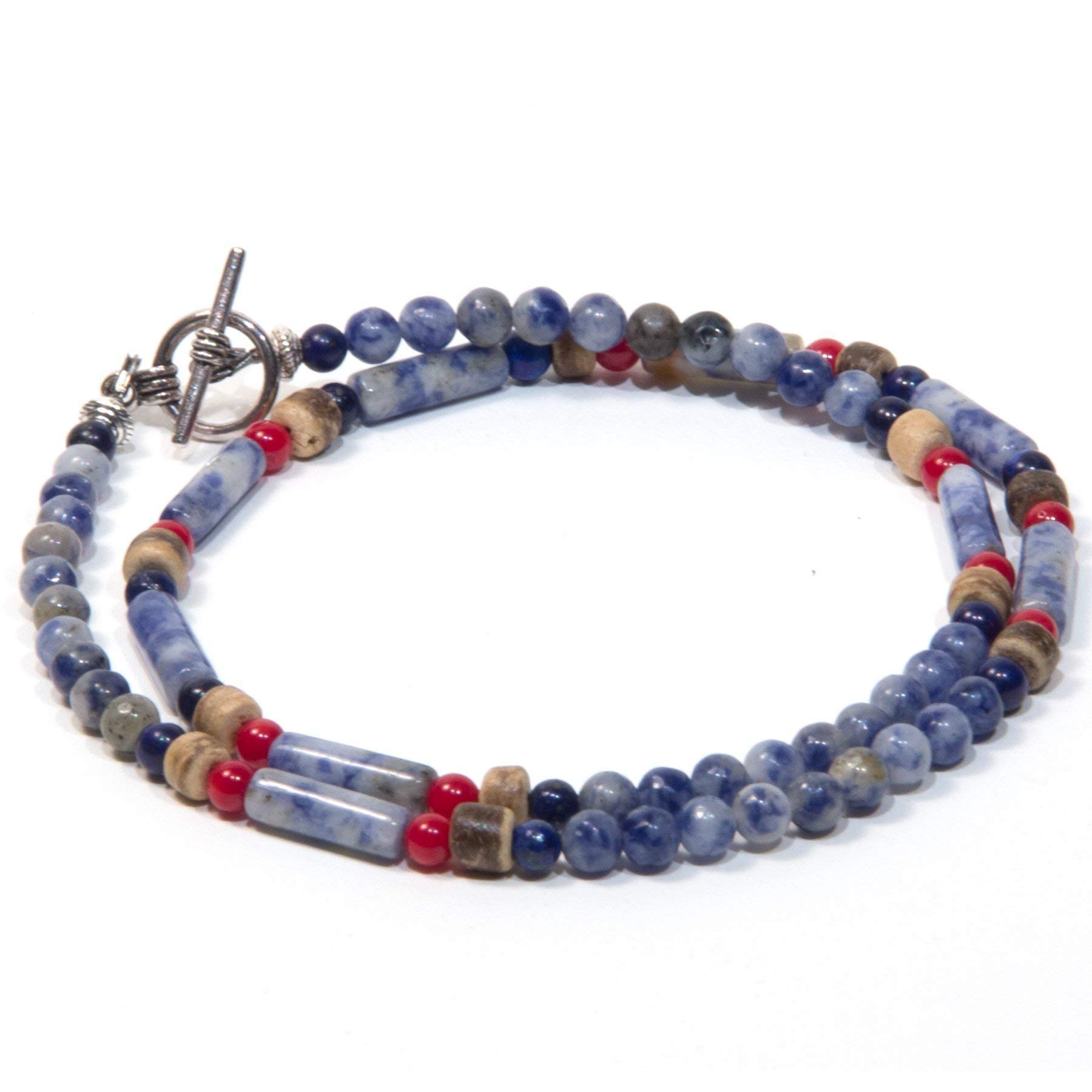 CHNA24-19 Collier multicolore pour hommes et femmes