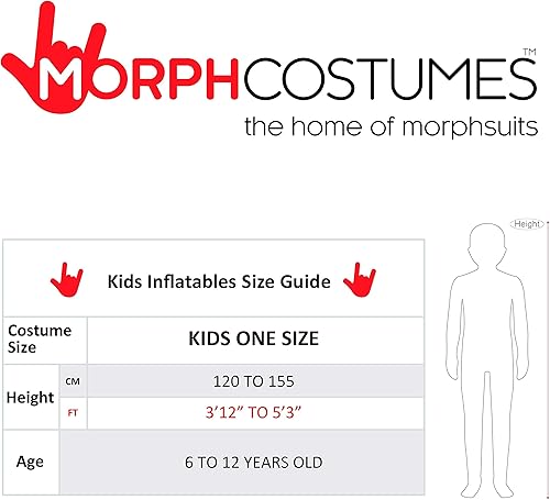 Miniatura 7 de Morph Inflatable Santa Costume for Kids Blow Up Santa Suit Kids Funny Inflatable Christmas Costume for Boys Girls