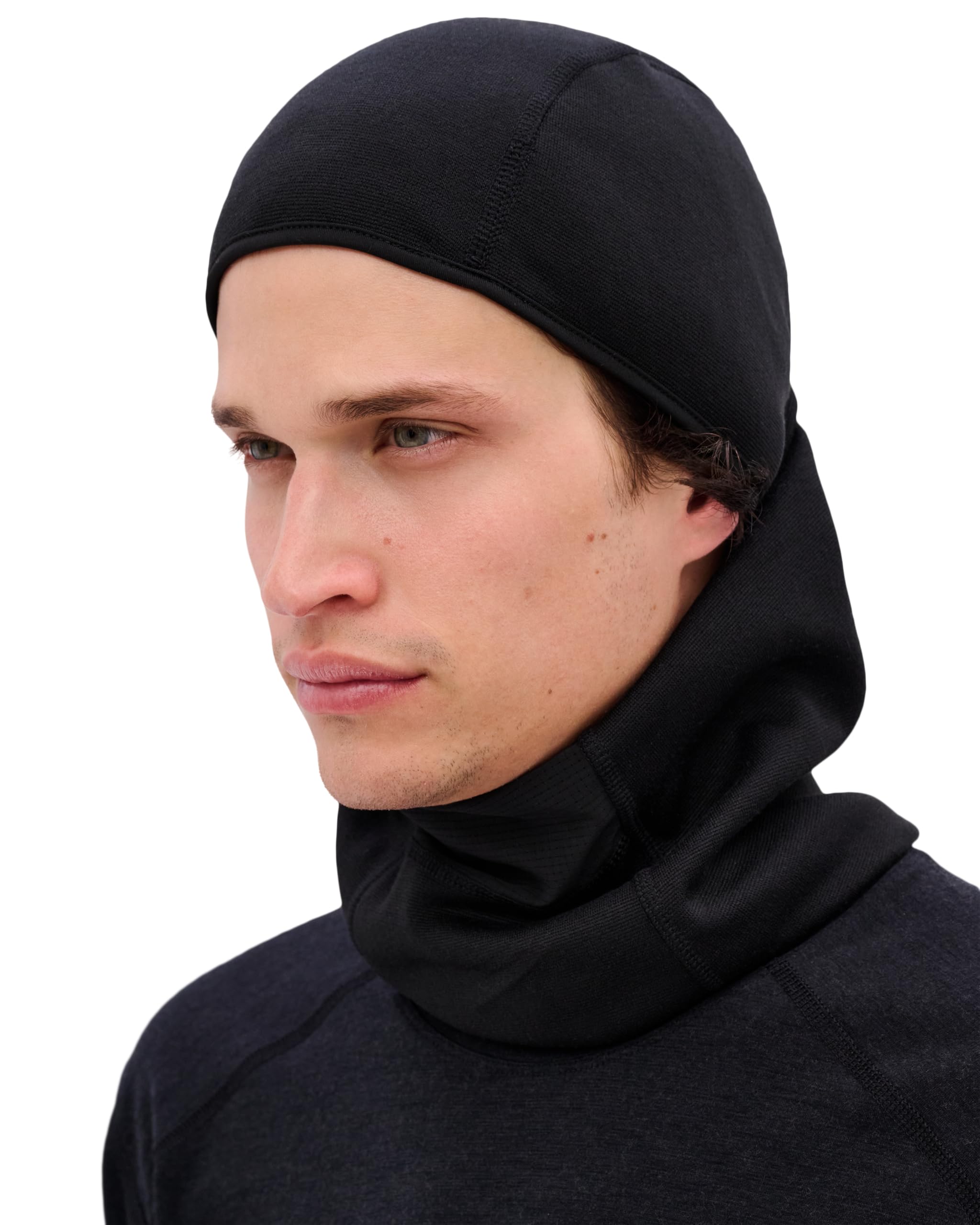 CEP Core Run Balaclava Unisex – atmungsaktive Sturmhaube für Damen und Herren – leichte Sturmmaske für Running, Outdoor und Wintersport – One Size | Schwarz