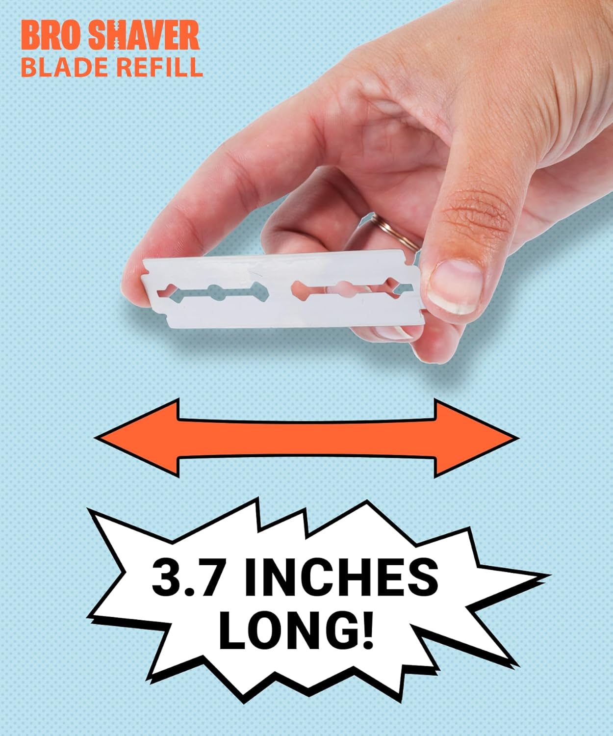 BroShaver 3.0 + Blade Refill (5 pack) Bundle