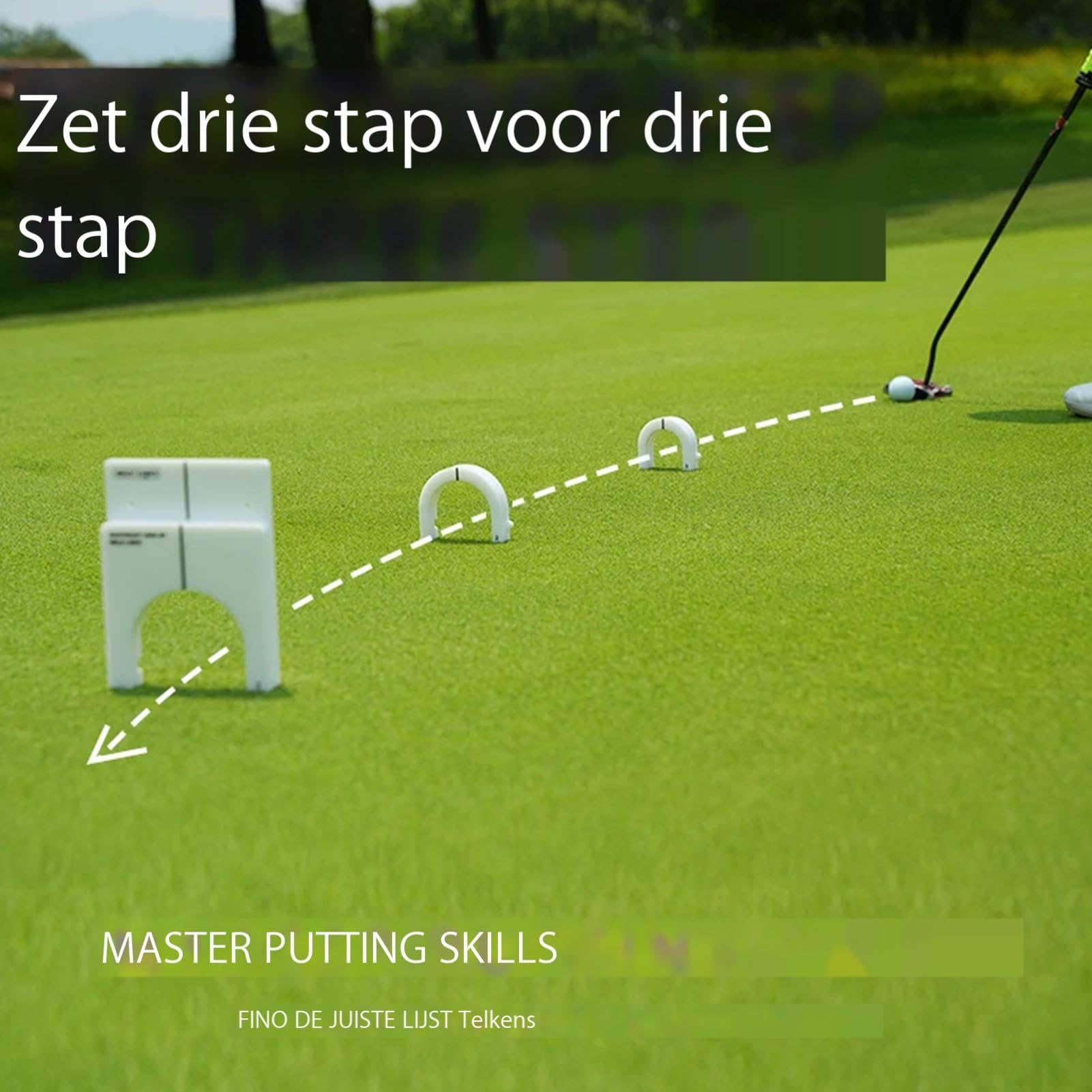 Pro Putting Gates - Tragbarer Putting-Becher für den Innenbereich