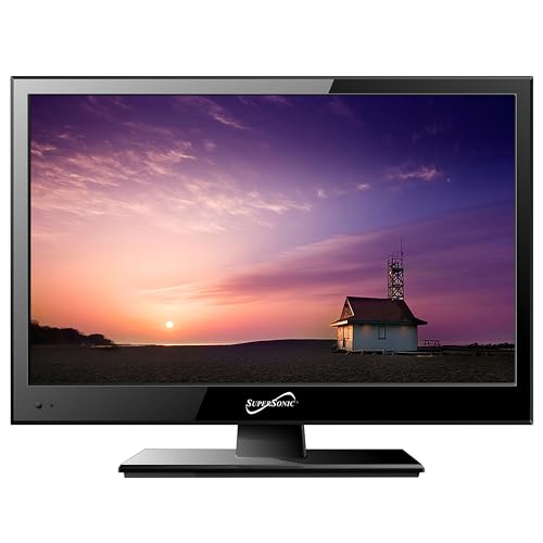 Image of Supersonic SC-1511 15.6-Inch 1080p LED Widescreen HDTV with HDMI Input (AC /DC Compatible)