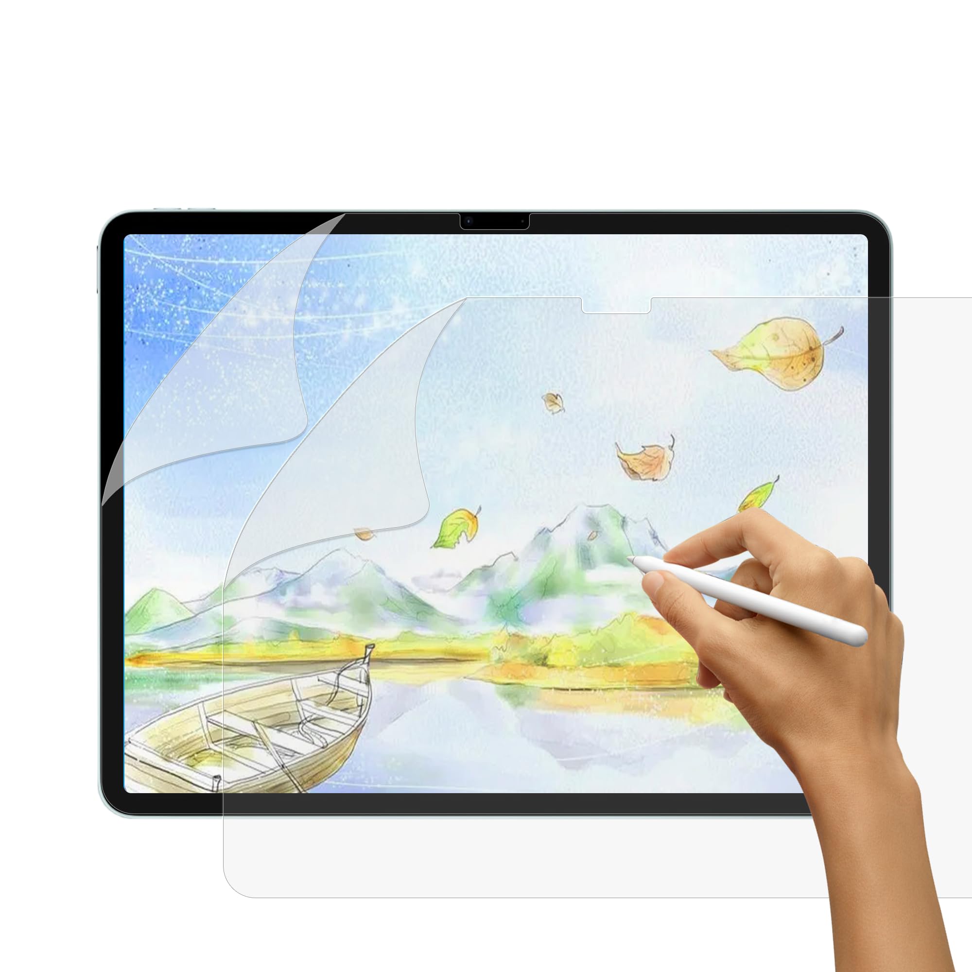 Protector De Pantalla Mate Tipo Papel Para IPad Air 11 Pulgadas (M3/M2 2025/2024) - Anti-reflejos, Tacto De Papel, Compatible Con Apple Pencil