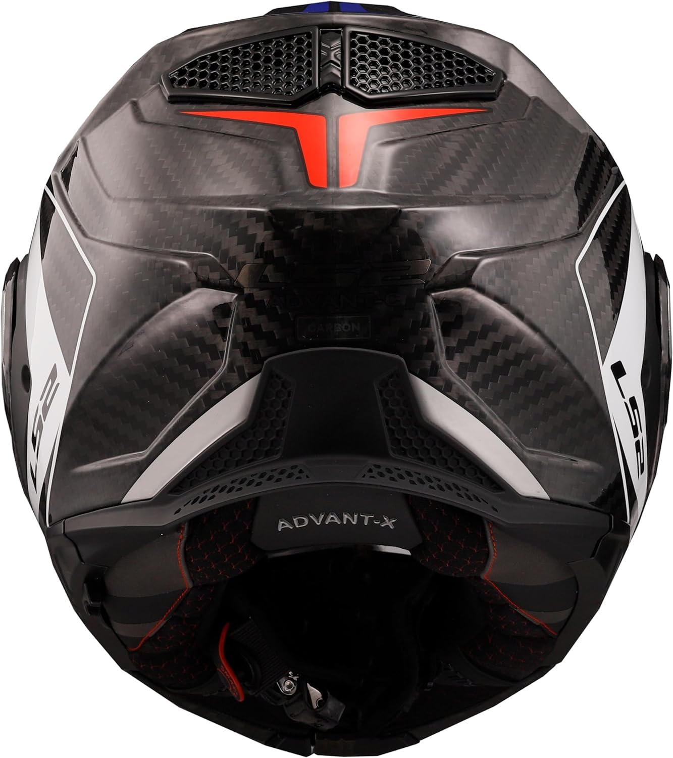 Casque Moto Modulable LS2 ADVANT X FF901 Carbon – Réversible, Brillant, Noir