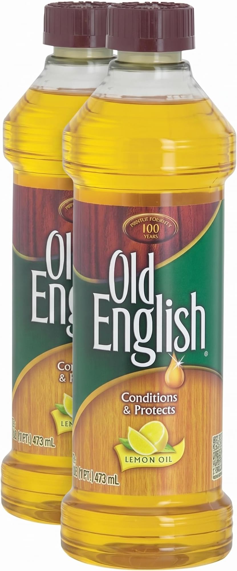 Old English Oil, Bottle Lemon 16 Fl Oz (Pack of 2)