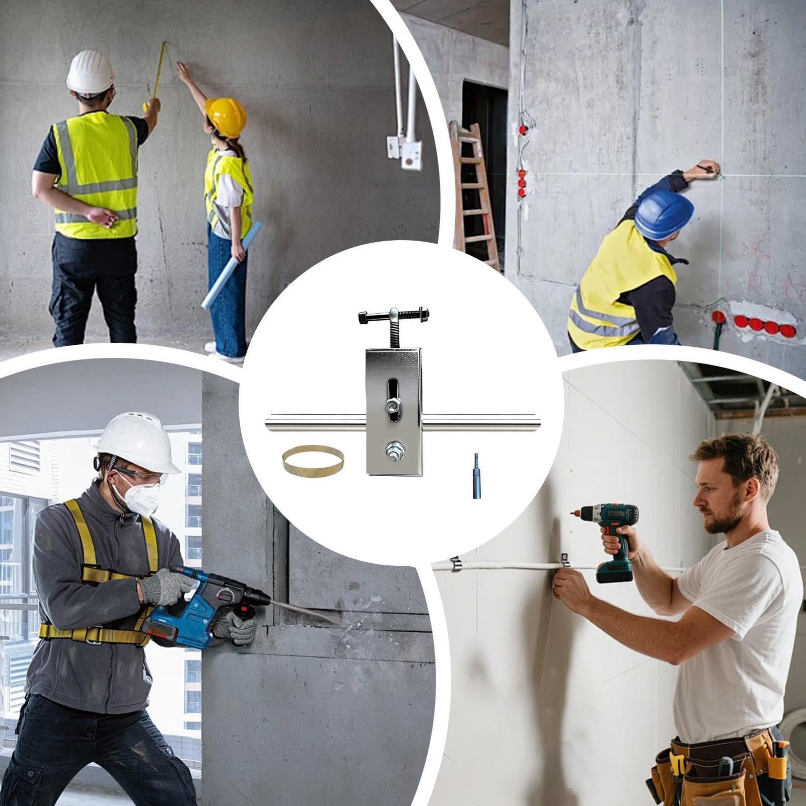 Tira Cables Con guía pasacables de 15 metros de alta resistencia | Enrollador automático para cableado eléctrico Para Electricistas Fontaneros Técnicos Ingenieros Obras Construcción E