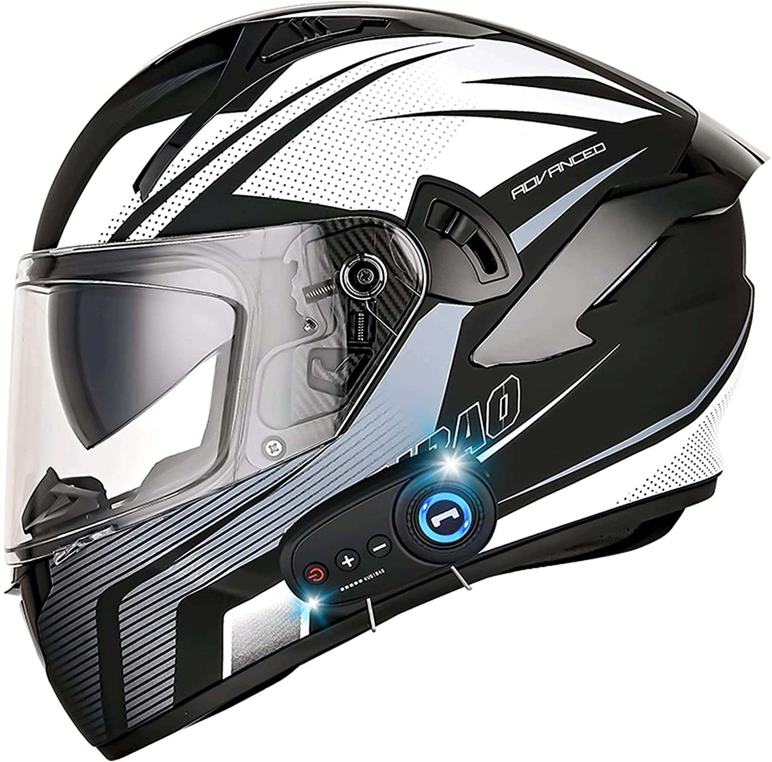 Casque de moto Bluetooth intégral idéal pour vos trajets quotidiens en scooter