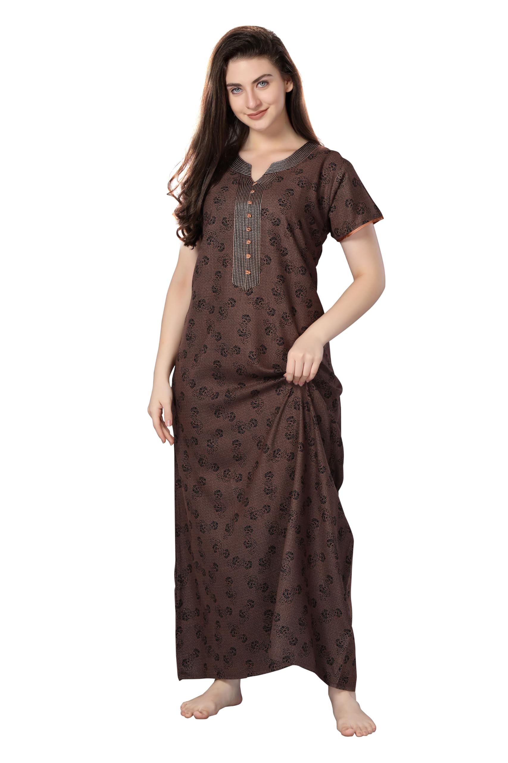 soulemo Women's Printed Nighty (Alpine Slim-Fit) 1634-picture-19