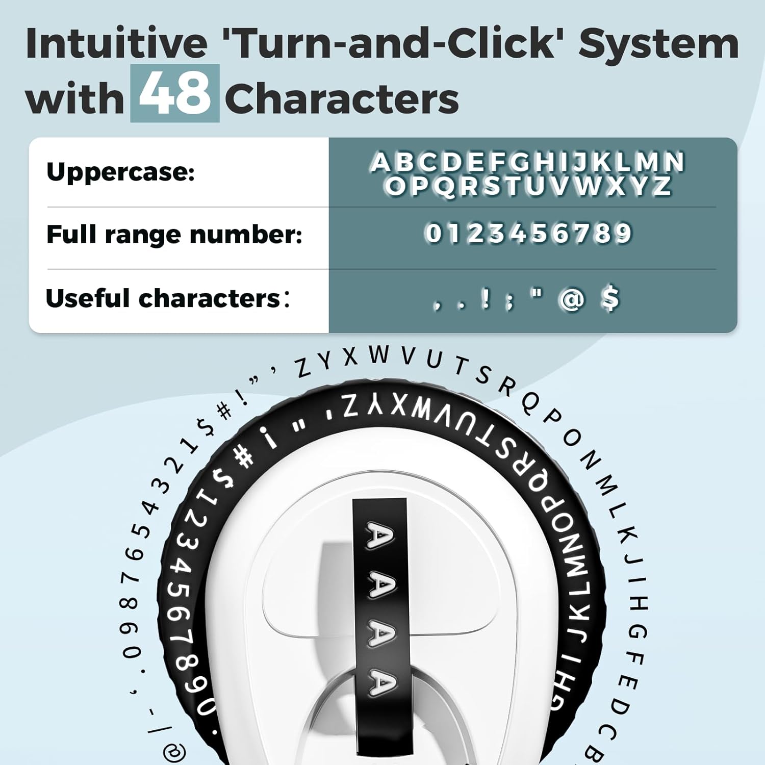 Vixic Embossing Label Maker, Vintage Embossed Label Makers, Old School Embosser Labeler with 9mm 3D Waterproof-Labels, Manual Retro Labelmaker Machine for Home DIY Craft Scrapbook Supplies Office Kids - Image 3