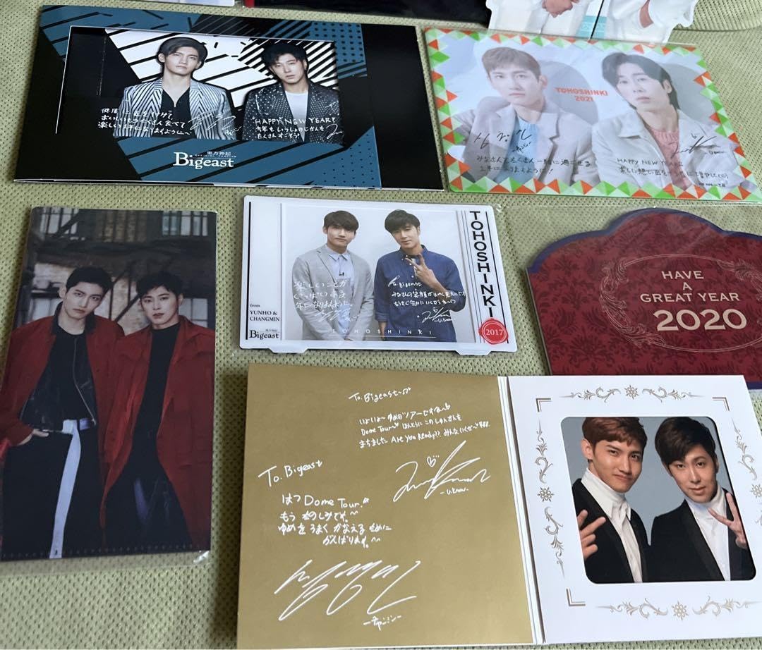 Amazon.co.jp: 東方神起 ファンクラブ Bigeast 会報 特典 グッツ