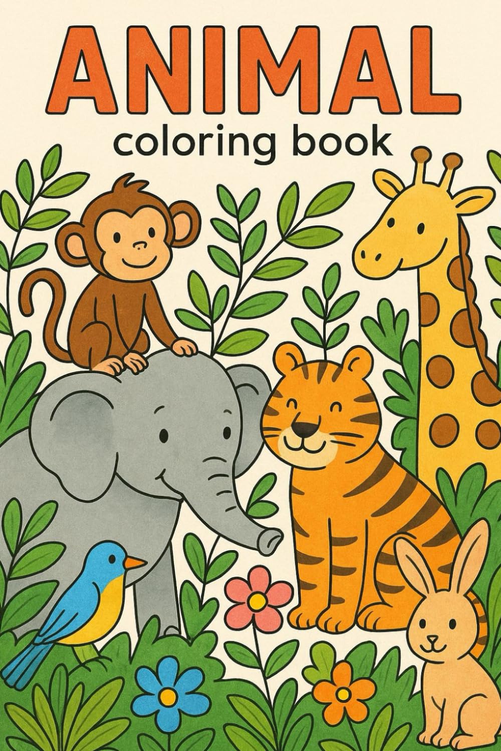Colorful Animal World: Fun Adventures to Color: A Fun and Creative Journey Through the Animal Kingdom!