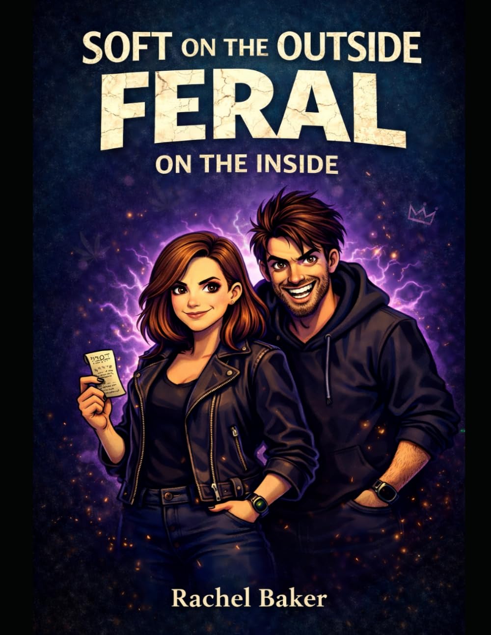 Soft on the Outside FERAL on the Inside: A Dark Humor Coloring Book