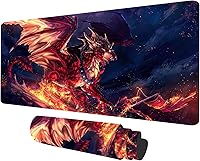 Vista 7 de MTG - Tapete de juego de 23.6 x 13.7 pulgadas, tapete de juego de mesa Ultra Pro Dragon para TCG CCG, alfombrilla de juego de cartas, alfombrilla