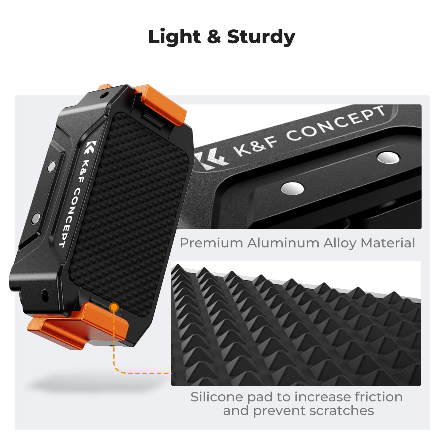 K&F Concept Magnetic Adapter Mount Quick Release Base For DJI Osmo