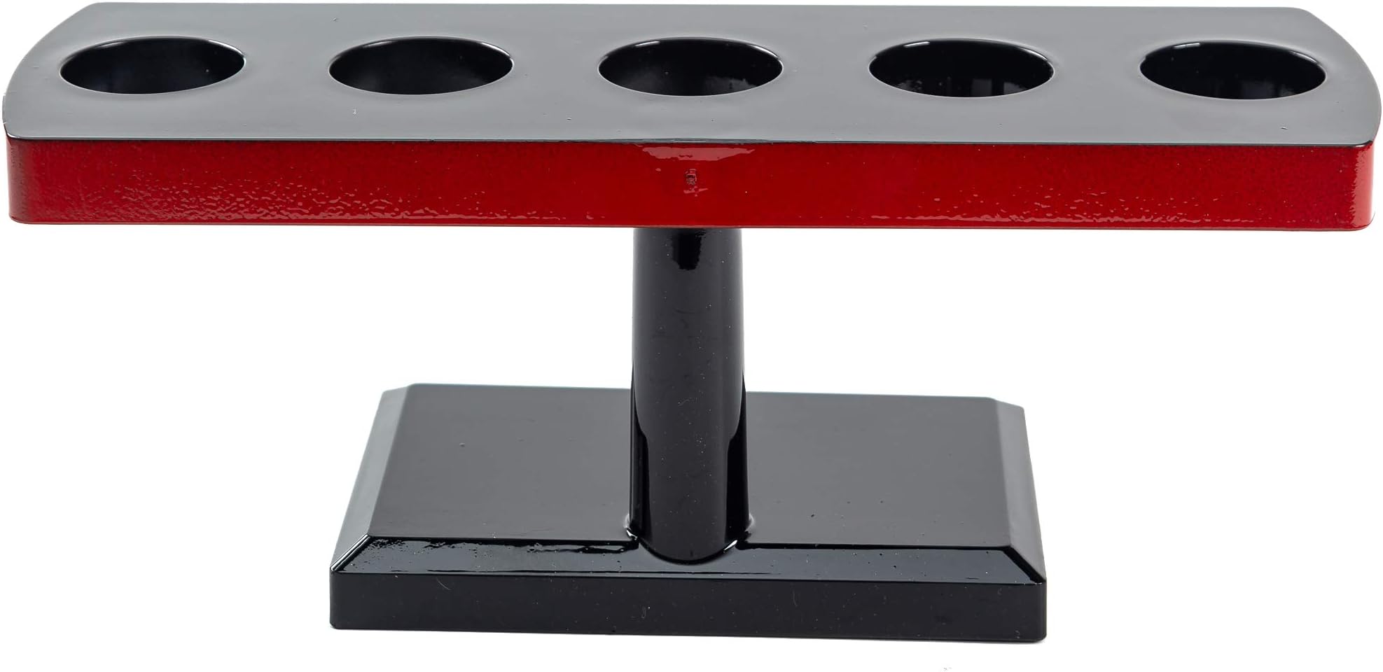 Japanese Style Temaki Sushi Roll Holder With Five Compartments Holes, Kitchen Dining Decor Display Stand, Restaurant Supply Serveware (9.4" x 3.25" x 3.6")