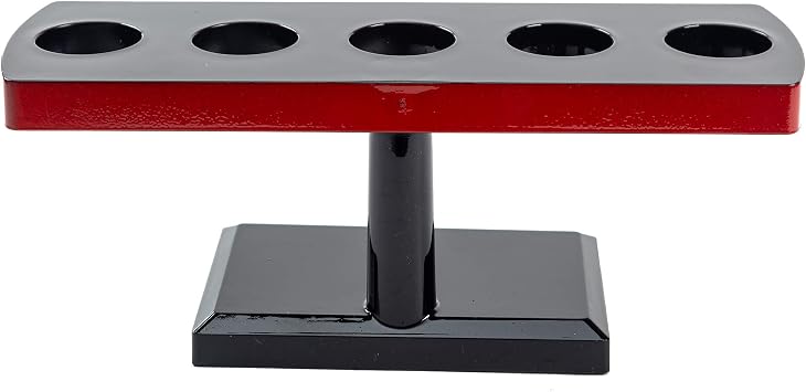 Japanese Style Temaki Sushi Roll Holder With Five Compartments Holes, Kitchen Dining Decor Display Stand, Restaurant Supply Serveware 9.4" x 3.25" x 3.6"