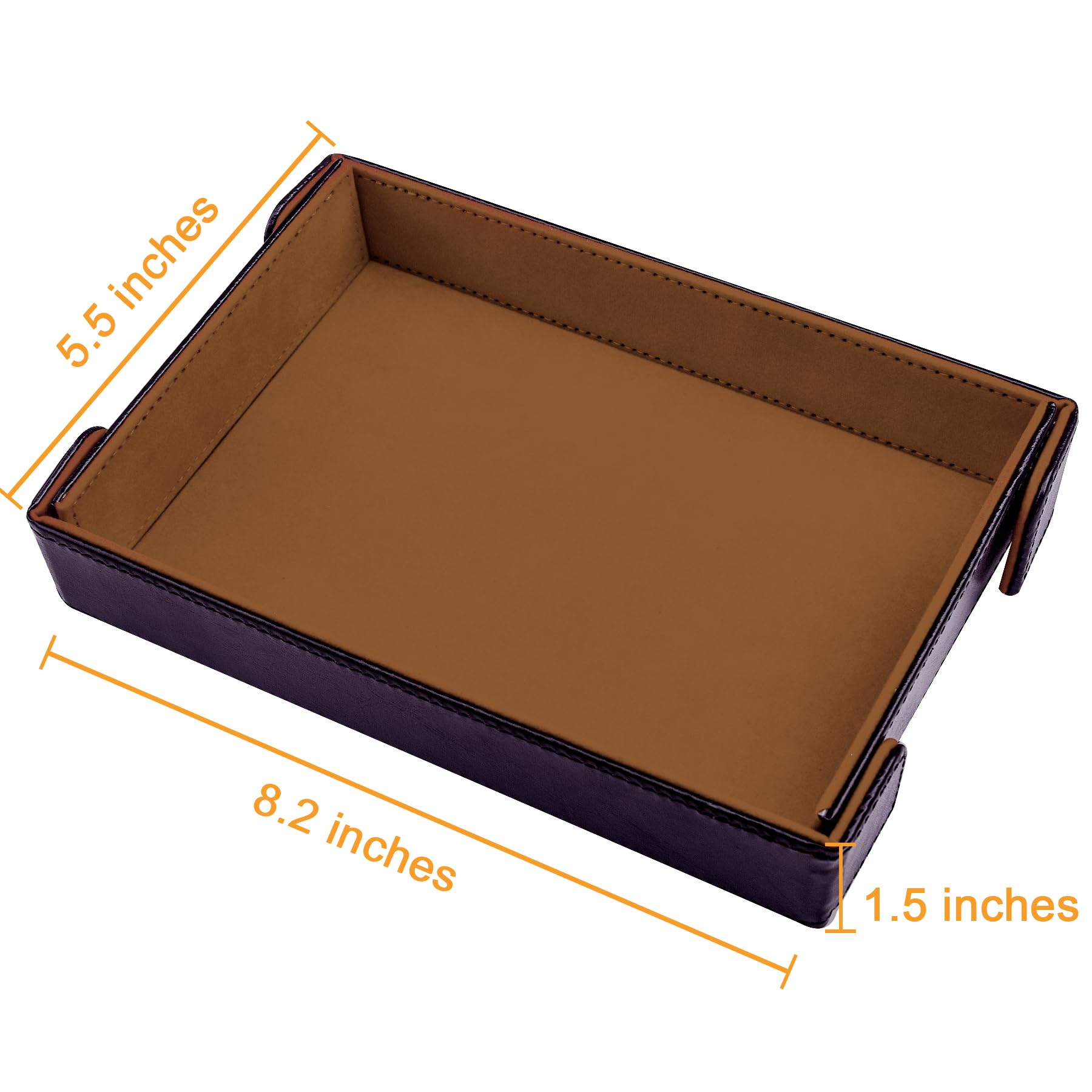 SIQUK Tablero de Dados Magnético Bandeja de Dados Rectangular Tablero de Dados Plegable Dice Tray para DND RPG, Camello