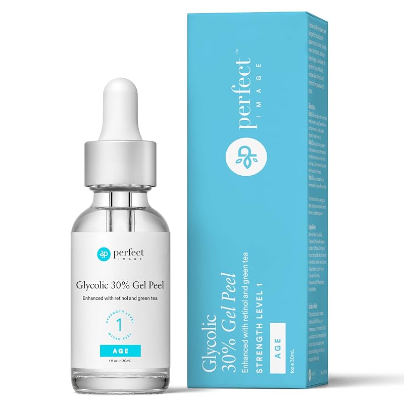 Perfect Image Gel com Ácido Glicólico 30%, Retinol e Extrato de Chá Verde — 30 mL