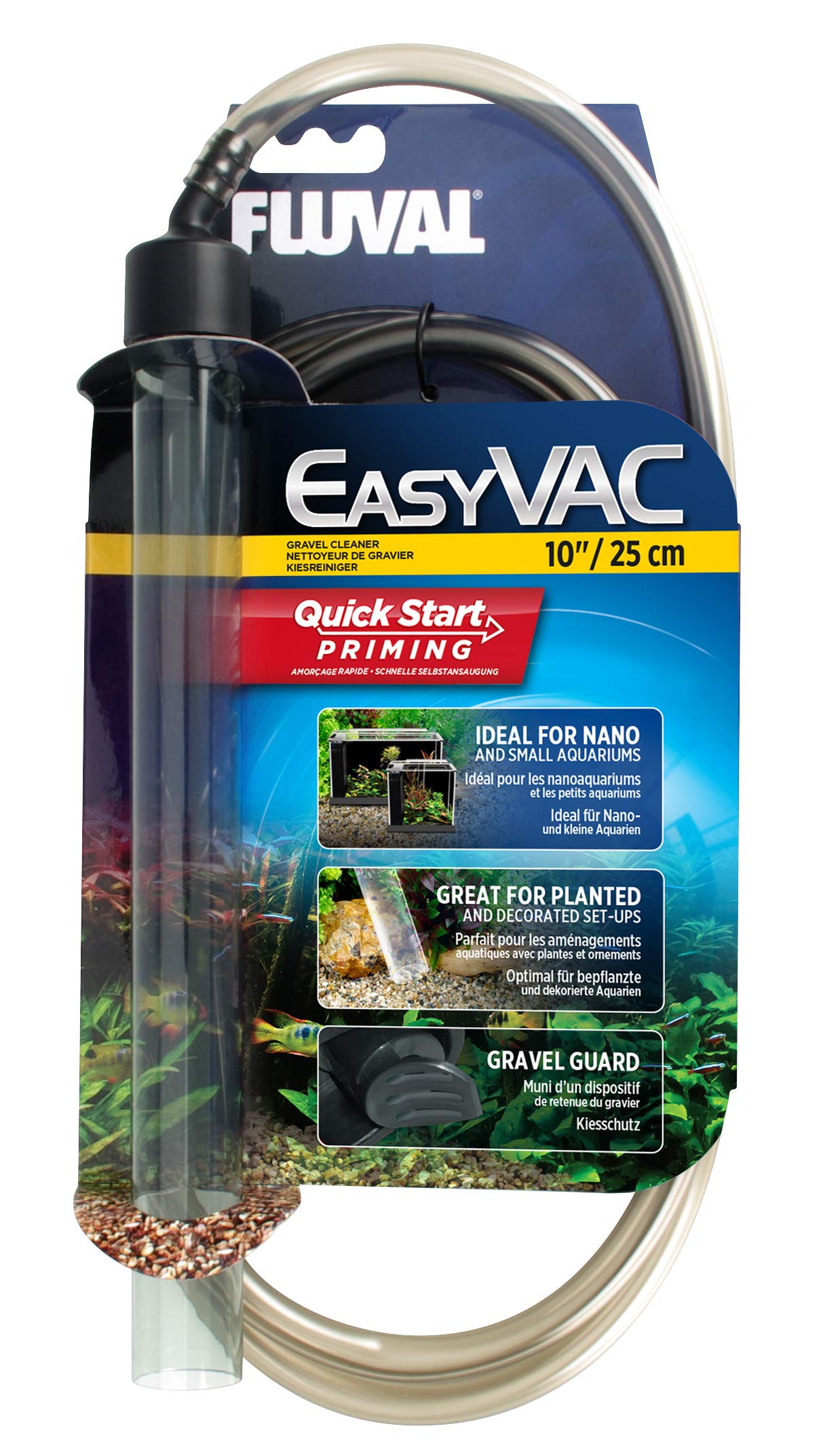 Fluval EasyVac Kiesreiniger | 25 cm Mulmsauger