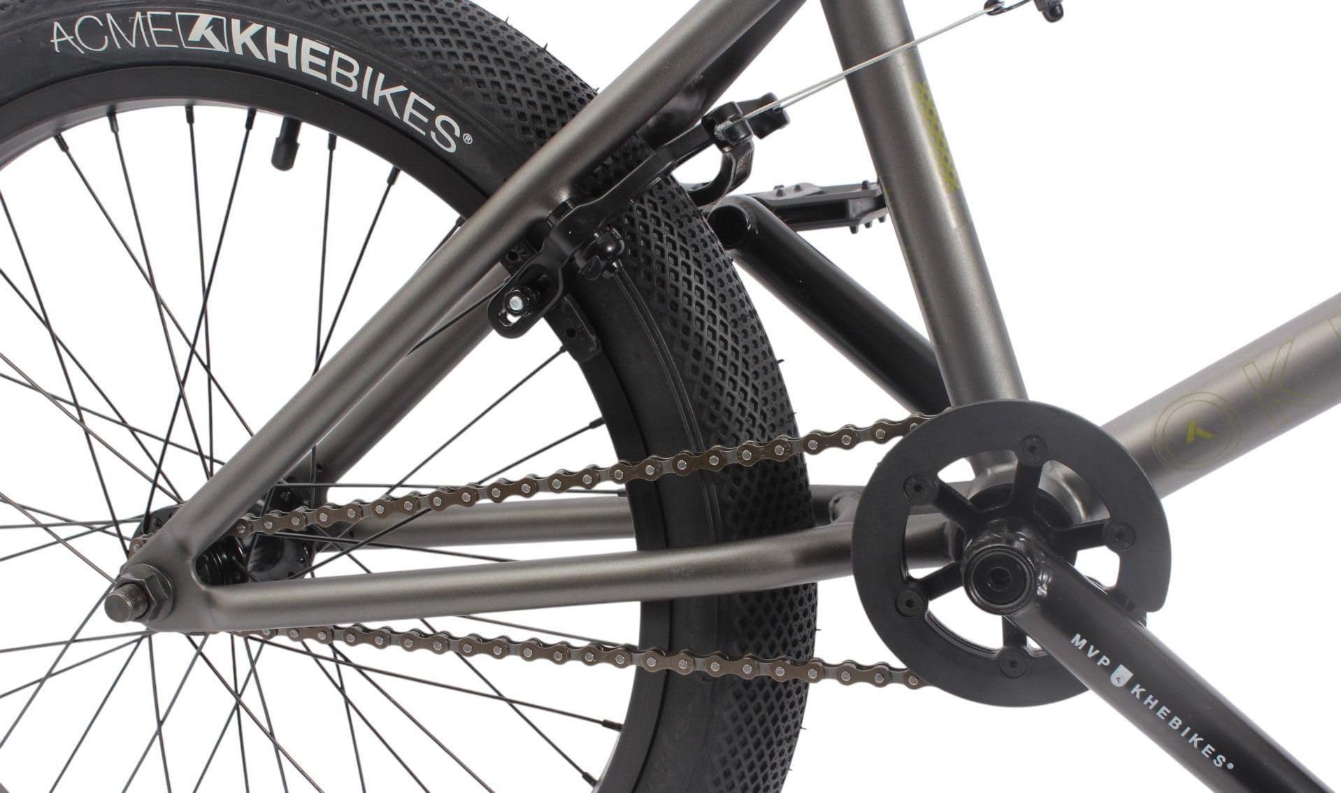 KHE Plasm XL BMX 20" - Tube supérieur - 21,25" - Manivelle CrMo - 10,9 kg - Rotor Affix - Selle Pivotal - Anthracite - Pour grands conducteurs (170-205 cm) - Modèle 2025
