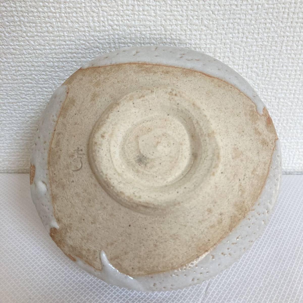 Amazon.co.jp: 志野焼秀山窯志野茶碗直茶道具茶器抹茶道具茶懐石茶碗