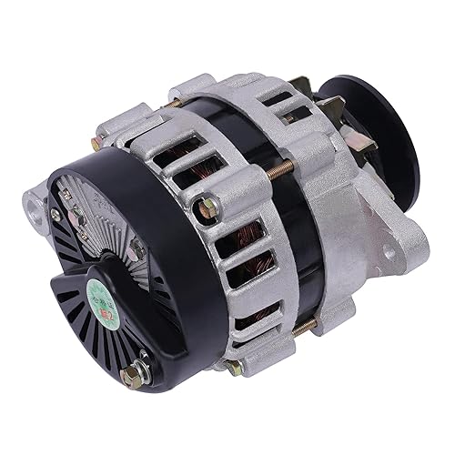 Miniatura 9 de 24V 2000W imán permanente sin escobillas generador síncrono alternador de carga de RPM bajas AC/DC 4500RPM